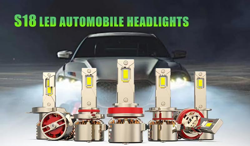 ZUOBAN S18 LED ஹெட்லைட்கள் அதிக லாபம் ஈட்ட பழுதுபார்க்கும் கடைகளை இயக்கவும்